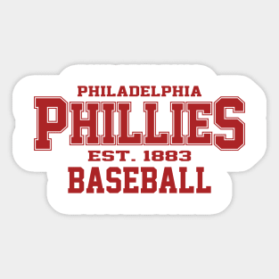 Phillies Philadelphia Baseball Sticker